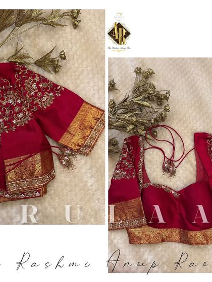 Arulaa by Rashmi Anoop Rao - Custom Bridal & Occasion Wear for Women Bridal Blouse Masterpieces photo 65