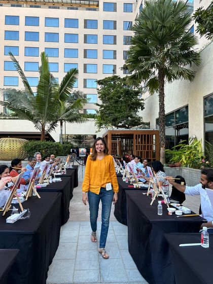 Nishka Mehta - Painting Workshops & Art Parties Creative Corporate Offsites photo 24