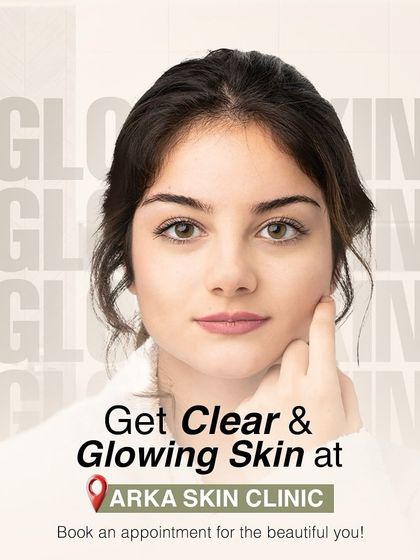 It's time to get clear and glowing skin at Arka Skin Clinic. Book an appointment for the beautiful you that is waiting to shine.