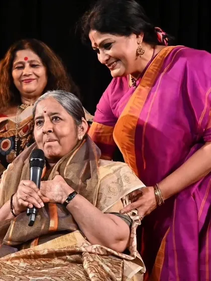 Kamalini-ji was a dear friend and a co-traveller on the rasa journey. It was a privilege to honour her.