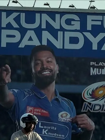 Seeing our work on a massive billboard is always a rewarding experience. This shot shows the 'Kung Fu Pandya' ad live in the city.
