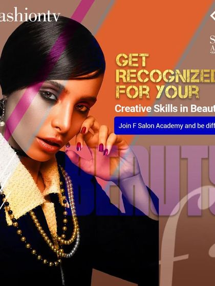 Get recognized for your creative skills in beauty. Join our academy and be different.