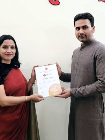 Congratulations to this student on completing her 200-hour teacher training. She is now a certified member of the global yoga community.