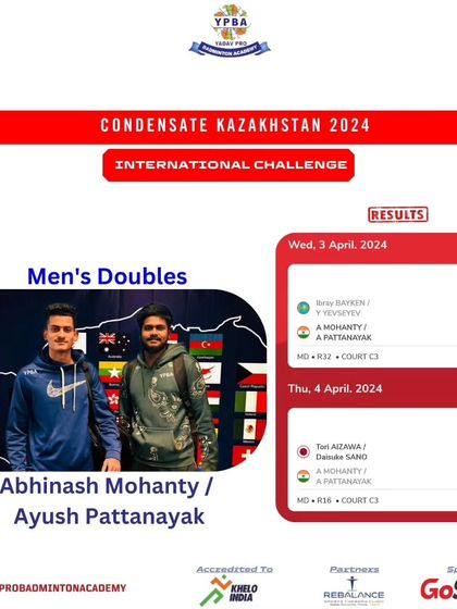 Yadav Pro Badminton Academy - Student-Athlete Development Program International Stage: BWF & Global Wins photo 15