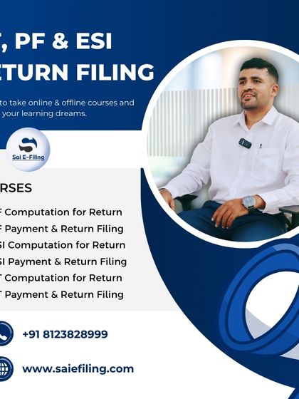 Simplify your statutory compliance tasks with our course on PT, PF, and ESI return filing. We guide you through the computation, payment, and return filing process for Professional Tax, Provident Fund, and Employee State Insurance.
