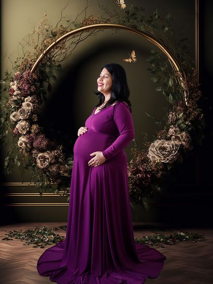 WonderBump Studio - Baby Shower Photography Elegant Gown Showcase photo 56