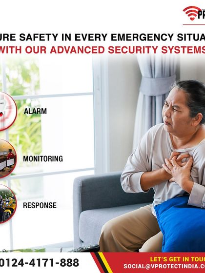 We ensure safety in every emergency situation. Whether it's a medical crisis, a fire, or a break-in, our advanced security systems are designed to provide a reliable and precise response when every second is critical.