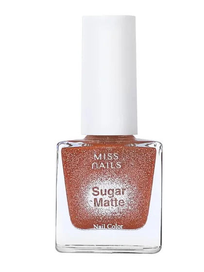 A straightforward, high quality product shot of a 'Miss Nails' nail polish bottle on a white background. This is the primary image needed for any online listing.