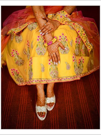 Shrivallabh - Wedding Photography & Films Vibrant Haldi Ceremonies photo 10