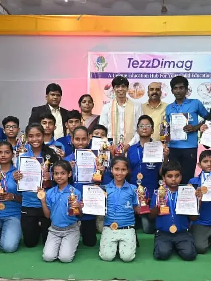Success is a habit we build at Tezz Dimag. Here are the proud winners from our Abacus Championship in Orissa, holding their well-deserved trophies and certificates. Every child here is a champion of their own potential.