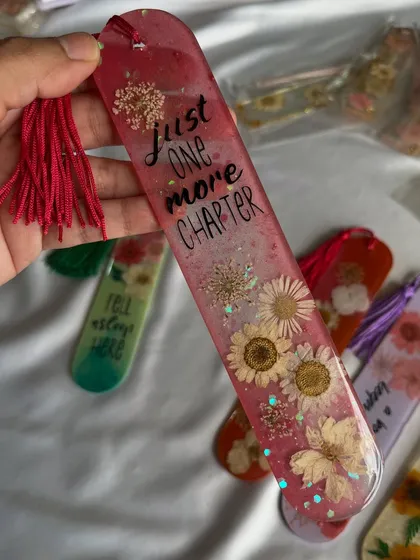 "Just one more chapter." We've all been there. This bookmark is for the late-night readers.