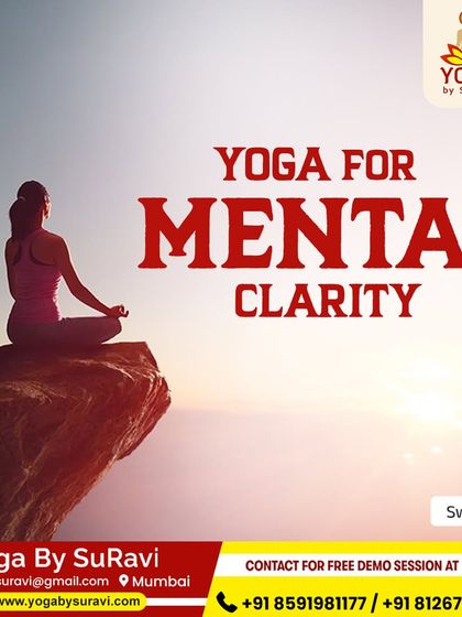 We offer various techniques for mental clarity, from mindful breathing and seated meditation to energizing sun salutations and restorative savasana.