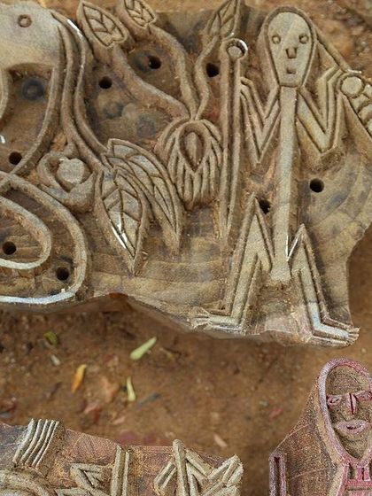 Inspired by nature, the artists of Arnhem land in Australia create beautiful artwork depicting their culture. We are privileged to translate these stories into wood block prints for our ongoing collaboration.