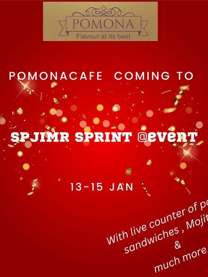 I was excited to bring my live counters to the SPJAIN 'Sprint' event. Catering for college festivals is always high-energy and fun, serving up student favourites like pasta, sandwiches, and mojitos.