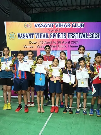 Celebrating all the winners and runners-up from the Vasant Vihar Sports Festival 2024. It's moments like these that make all the hard work worth it.