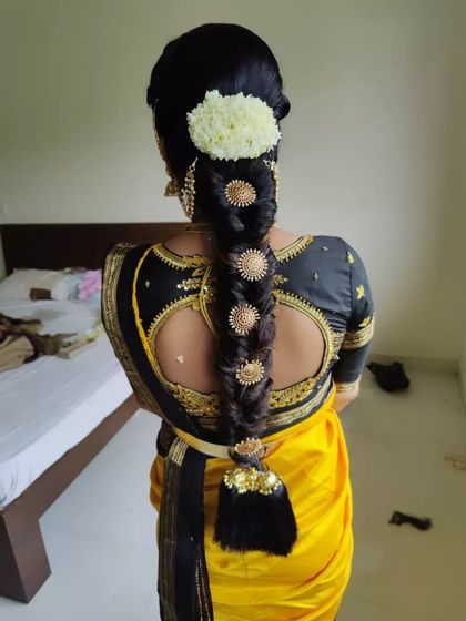 Laxmi Ramkrishna - Special Occasion Hairstyling Traditional South Indian Braids photo 29