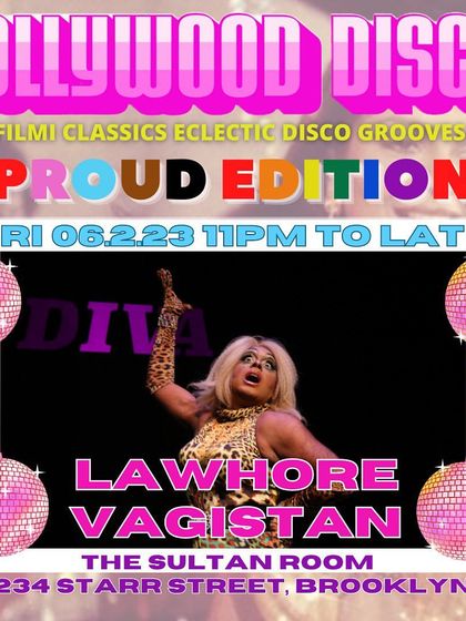 Highlighting the legendary desi drag aunty LaWhore Vagistan. Featuring iconic performers is key to my curation strategy for making Pride events a major draw.