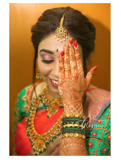 Soujanya Gowda - Special Occasion Makeup & Hairstyling Engagement & Reception Glam photo 16