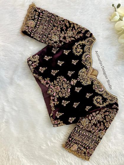 Anthariya by Nidhi Gowda - Custom Bridal & Occasion Wear Custom Blouse Showcase photo 3