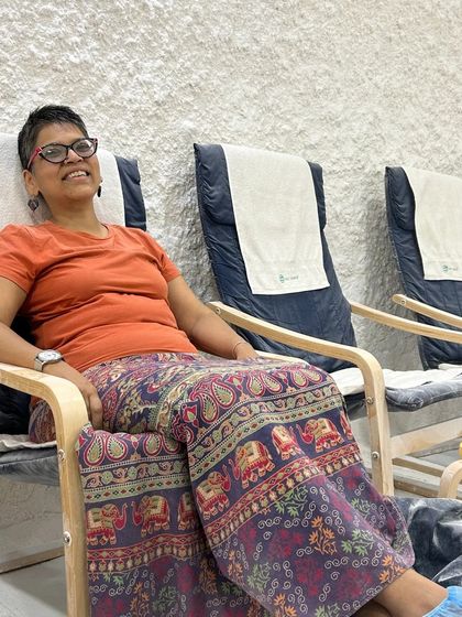 It brings me so much joy to see our clients relaxing in the Salt Cave. The salt-infused air helps improve respiratory health, boost the immune system, and reduce stress, leaving you feeling rejuvenated and refreshed.