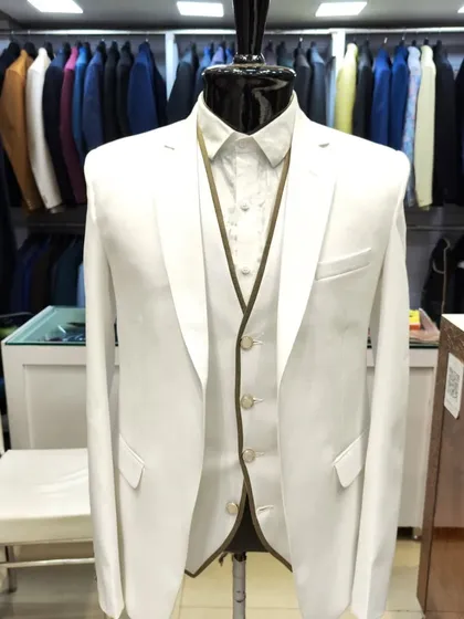 More examples from our portfolio of party and wedding suits, ranging from classic to contemporary styles.