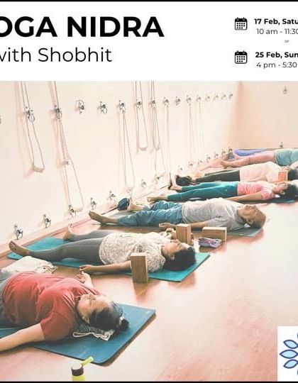 An in-studio workshop for Yoga Nidra. Scientific research shows that 30 minutes of this practice can be equivalent to two hours of restful sleep, making it a perfect antidote to modern stress.