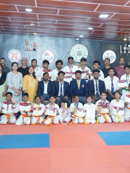 We are more than a class, we are a family. A group photo with my students and their parents after our 2024 Interdojo Championship. We celebrate every victory together.