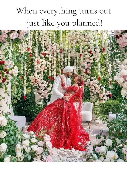 When everything turns out just like you planned. With the right partner by your side, your dream wedding and life can become a reality.