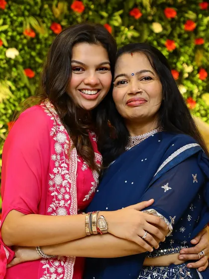 Such a beautiful family portrait. It was a pleasure to do the makeup for both this lovely mother and daughter.