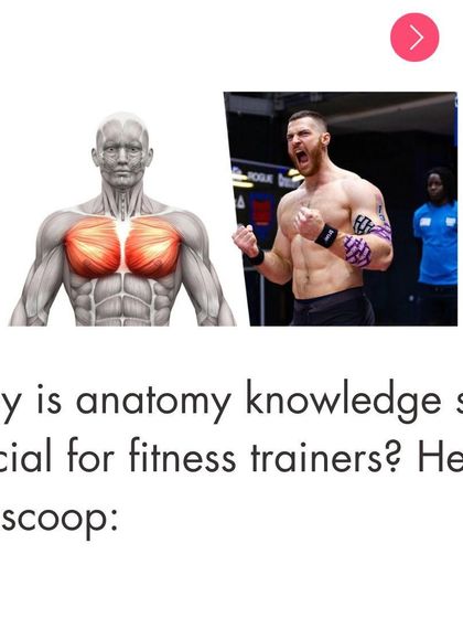 An anatomical chart of the chest muscles paired with a powerful athlete. Understanding the body's machinery is key to unlocking its potential.