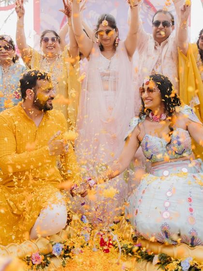 Picsurely - Wedding Photography & Cinematography Vibrant Haldi & Mehendi photo 27