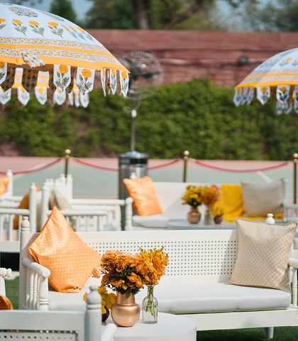 Vibrant Haldi & Mehendi Functions photo 19