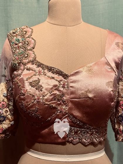 Blouse House by Mahitha Prasad - Custom Blouse Design & Embroidery For the Family: Elegant Heirlooms photo 38