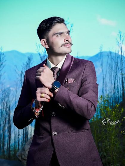 Groom Portraits: Dapper & Traditional photo 22