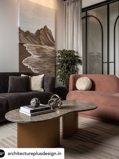 The family room, a space designed for connection and comfort, was another highlight in the magazine feature. The mix of plush textures and personal memorabilia makes it a true heart of the home.