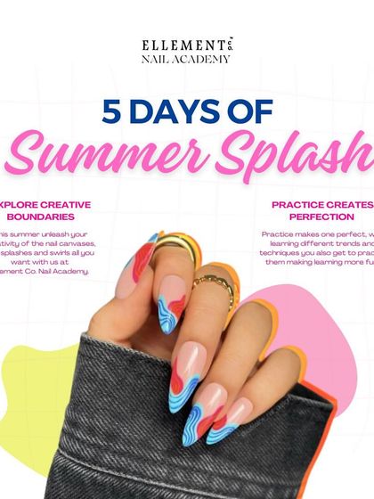 Explore your creative boundaries with our 5 Days of Summer Splash workshop. This summer program is designed to unleash your creativity and help you practice until you achieve perfection.