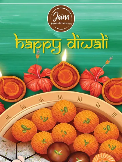 Wishing everyone a very Happy Diwali from my family to yours! May your life be as sweet as a box of our fresh mithai.