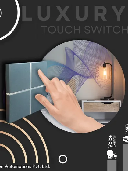 Glam up your space with switches that slay. Tap into luxury with our touch switches that offer WiFi, voice, and app control.