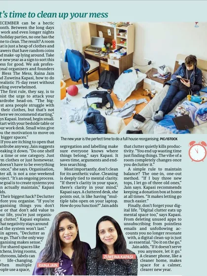 We were proud to be featured in Sunday Midday's Reset Guide. It's a reminder that real change begins with small, intentional steps, like decluttering your space.