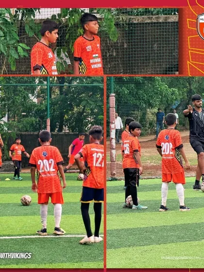 Our new training ground at Dombivili Gymkhana Hatrics Turf. Top class facilities for our future champions.