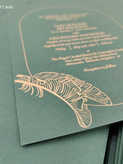 House Of Cards - Custom Wedding Invitations Modern & Minimalist Elegance photo 33