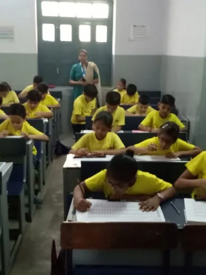 Students from across Delhi are focused and ready during the first round of our annual state-level competition.