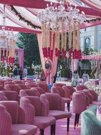 Gulabi Genda: A Pink & White Jaipur Wedding photo 3