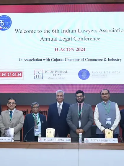 Sharing the stage with esteemed speakers at ILACON 2024. It was a privilege to present my views on Alternative Dispute Resolution versus traditional litigation.