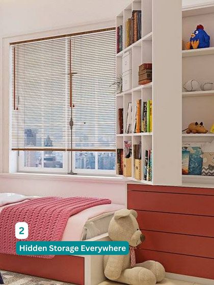 DesignCafe - Custom Modular & Space-Saving Furniture Rooms for Play & Growth: Creative Kids' Bedrooms photo 4