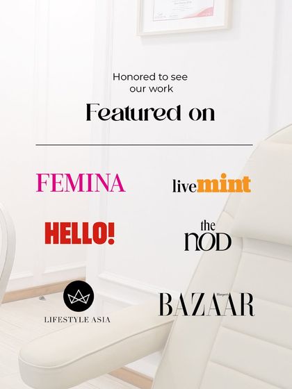 My contributions to aesthetic medicine have been featured in publications like Femina, Harper's Bazaar, and Hello! magazine. This recognition reinforces my commitment to providing expert, science-backed care.