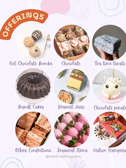 A look at some of my other confections, including hot chocolate bombs, dessert jars, and festive hampers.