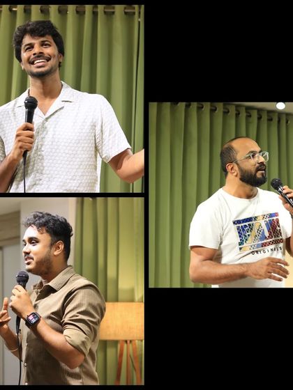More amazing performers from a live Kannada stand-up show. Our stage welcomes both seasoned and emerging comedians.