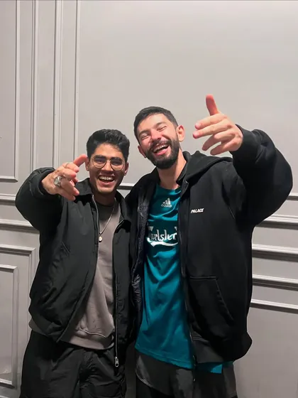 It was a real honor to open for the dubstep don Hamdi and hang out with him. Being part of the global music community and connecting with artists I admire is a huge part of my journey.