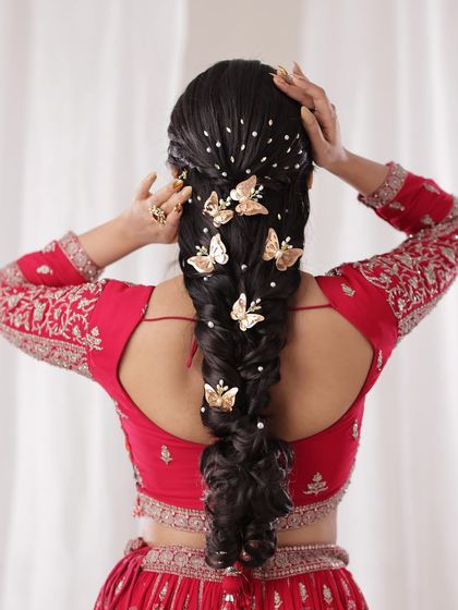 Bhavya Achar - Bridal & Occasion Styling Modern & Fusion Braids photo 38